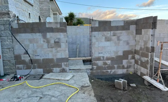 Construction d’une terrasse à porto pollo, Ajaccio, Corse Moderne Rénovation